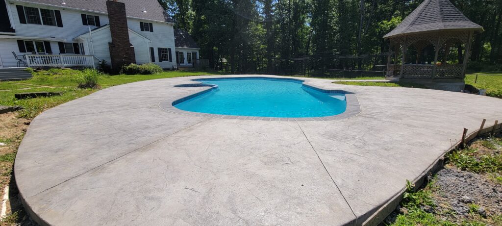 Stamped Color Concrete Stone