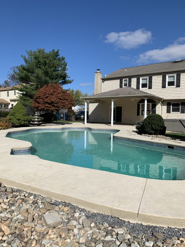 Stamped Concrete Beige